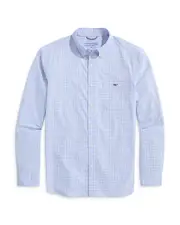 Vineyard Vines Topsail Gingham Featherweight Performance Shirt