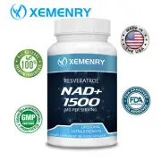 120pcs NAD+ - Cellular Metabolism, DNA Repair, Energy Production - Resveratrol
