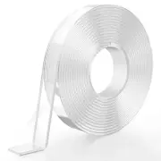 Heavy duty double sided clear mounting tape for signs
