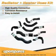 Superspares Hose Set for Holden Rodeo TF TFG7 2.8L 4 cyl 8V 4JB1-T 97-03
