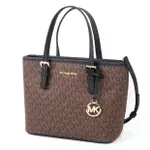 MICHAEL KORS 經典老花手提斜背兩用包 防刮PVC皮革 斜背包 托特包 手提包 M41210 MK(現貨)