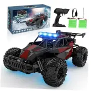 Remote Control Car, 2.4GHz High Speed 33KM/H RC Cars Toys, 1:12 Burgundy Red