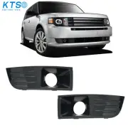 New Fog Light Trim Cover For Ford Flex 2009-2012 Driver&Passenger Black Factory (for: Ford)