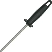 Eze-Lap Diamond Butcher Steel Black 13" Knife Sharpening Rod LG