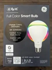 C by GE Full Color BR30 Smart LED Light Bulb (1-Pack) Google Home Compatible