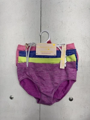 Catherine Malandrino 4 Pack Super Soft Seamless Briefs Girls Size Large