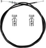 75 " Throttle Cable for 90cc 110cc 125cc 150cc 200cc 250cc Go Kart Kandi GKA Mini Bike Gas Scooter Go Cart Pit Dirt Bike, 75 Inch Straight Throttle Cable for Buggy Yerf Heavy Duty Motorcycle Parts