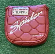 RARE Taylormade Vault Spider X Tour Tiger & Phil “The Match” Mallet Headcover