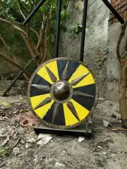 Medieval Heavy Shield Battle Ready/decorative Viking shield Wooden Shield 24"