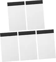 HOODANCOS Sturdy Paper Dotted Grid Notepad 5pcs Mini Portable for Architects Journals Home
