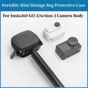 Portable Mini Storage Bag Protective Case For Insta360 GO 3/Action 3 Camera Body