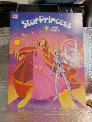 Vintage 1979 Whitman Star Princess and Pluta Paper Doll Book Unused Complete