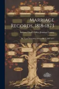 在飛比找博客來優惠-Marriage Records, 1818-1873; b