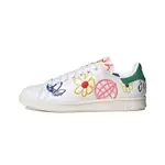 <MXX> 100%公司貨 ADIDAS STAN SMITH 白綠 花卉 塗鴉 史密斯 小白鞋 白 FX5653 女鞋