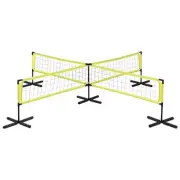 Water Volleyball Net Set Portable Swimming Pool Game Four Square Fun Outdo LB-H2