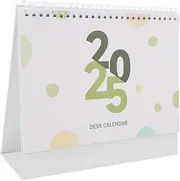 Angoily Desk Calendar Standing Flip Calendar for Easy Access Monthly Planner From January to December Detailed Note Taking Space for Home Office and Classroom Use