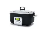 GreenPan Elite Electric Black Slow Cooker 230V 2200W Home Kitchen Cookware