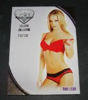 2016 Benchwarmer NIKKI LEIGH Eclectic #7 Gold Foil Variant/20 PLAYBOY Playmate