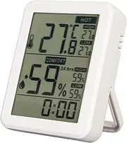 Temperature Humidity Meter, Multifunctional Indoor High Accuracy Digital Hygrometer Thermometer, Temperature Humidity Gauge
