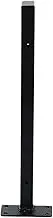 NZBZHHZGPL Black 20/30CM Wall Mounted Single Layer Board Wrought Iron Bracket Metal Partition Board Support Furniture Shelf Brackets Bracket(Black-Long 30 cm)