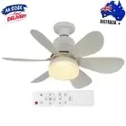 Crystal Ceiling Fan with Light Dimmable Remote Control Ceiling Fan (420mm)