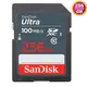 SanDisk 256GB 256G SDXC【100MB/s】Ultra SD SDHC UHS-I C10 Class 10 SDSDUNR-256G 相機記憶卡
