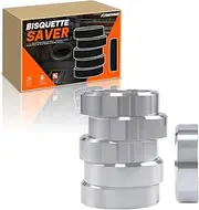 Salva bisquette per affumicatore marca Bradley, versione aggiornata del distanziatore di legno in alluminio (confezione da 6)