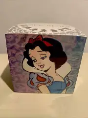 Official Disney Snow White & The Seven Dwarfs Note Cube NEW Old Stock