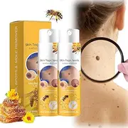 2pcs Tag Recede Bee Venom, Bee Venom Tag Remover, Bee Venom Spray, Tag Recede Bee Venom Spray, Bee Venom Skin Tag Remover