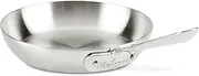 [All-Clad] D3 3-Ply Stainless Steel Fry Pan 7.5 Inch Induction Oven Broiler Safe 600F Pots and Pans, Cookware Silver