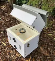 Stingless Native Beehive Perspex Honey Jar OATH Bee Hive Side Entry