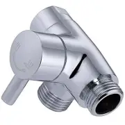 Solid Metal Shower Arm Diverter for Hand Held Showerhead and Fixed Spray Head