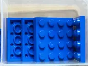 LEGO Parts - Blue Plate 4 x 4 - No 3031 - QTY 5