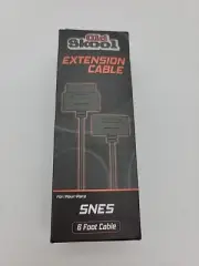 Super Nintendo SNES 16 Bit Controller Extension Cable - Old Skool 16 FT