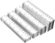 6-Inch Clear Plastic Ruler Set of 500 - Lightweight, Flexible and User-Friendly