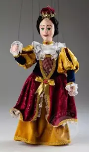 Queen Anezka Czech Marionette Puppet