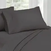 Ardor 1000TC Cotton Rich Sheet Set Charcoal