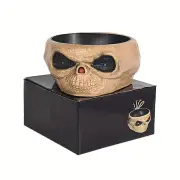 NNETM Pumpkin Hand Fruit Plate - Motion-Activated LED Eyes