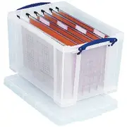 Really Useful Box 24L Clear File Box