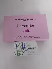 Lot of 3 bars of soap Crabtree & Evelyn & Scottish Fine Lavender & Florentine