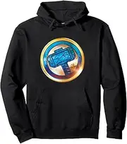 [Marvel] Thor: Love and Thunder Mjolnir Icon Pullover Hoodie