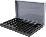 DIYEAH Multi Grid Coin Box Coin Storage Container for Cashiers Pedlars Wear Resistant Daily Use Storage Case Compact Design for Easy Organization