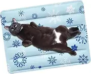 Pet Cooling Mats for Dogs | Pet Cat Cooling Mat Sleeping Pad | Scratch Resistant Reusable Floor Cushion Hot Weather Use for Small Medium Large Breeds Outdoor Resting