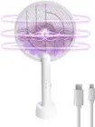 Zyntro Electric Mosquito Zapper 3000V | Bug Zapper Racket 2 in 1 Fly Swatter ...