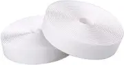 KAILIKETIY 5M Double Sided Adhesive Hook Loop Tape White Versatile Durable Fasteners for Electronics Furniture and Industrial Applications