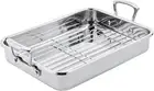 Scanpan 22041 Impact Induction Roaster Stainless Steel