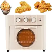 Electric Kitchen Oven, 18l Large-Capacity Electric Toaster Oven, with 3 Mechanical Knobs, Temperature Control & Timer, 360° Hot Air Circulation for Home, Commercial