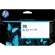HP 70 Light Cyan Ink C9390A 130ml for DJ Z2100 Z3100 Z3200 Photo Printer Series