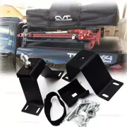 Fit Dodge RAM 1500/2500/3500 Truck Car Side Roof Rack Bumper Hi-Lift Jack Mount
