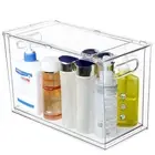 Plastic Storage Drawer, Clear Stackable Storage Bin, Multi-Use Large Organiza...